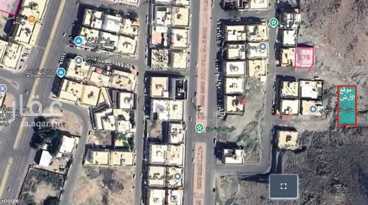 أرض للبيع في حي الفرقان, مدينة مكة المكرمة, منطقة مكة المكرمة