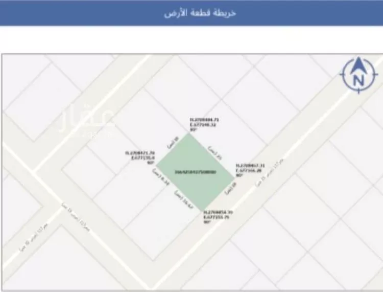 أرض للبيع في شارع 1572817, حي عريض, مدينة الرياض, منطقة الرياض صورة 2