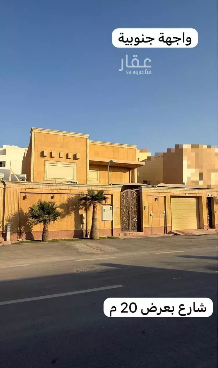 فيلا للبيع في شارع حسين بن غنام, حي النزهة, مدينة الرياض, منطقة الرياض