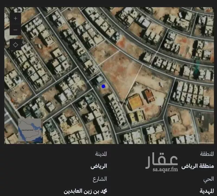 أرض للبيع في شارع محمد بن زين العابدين, حي المهدية, مدينة الرياض, منطقة الرياض صورة 5