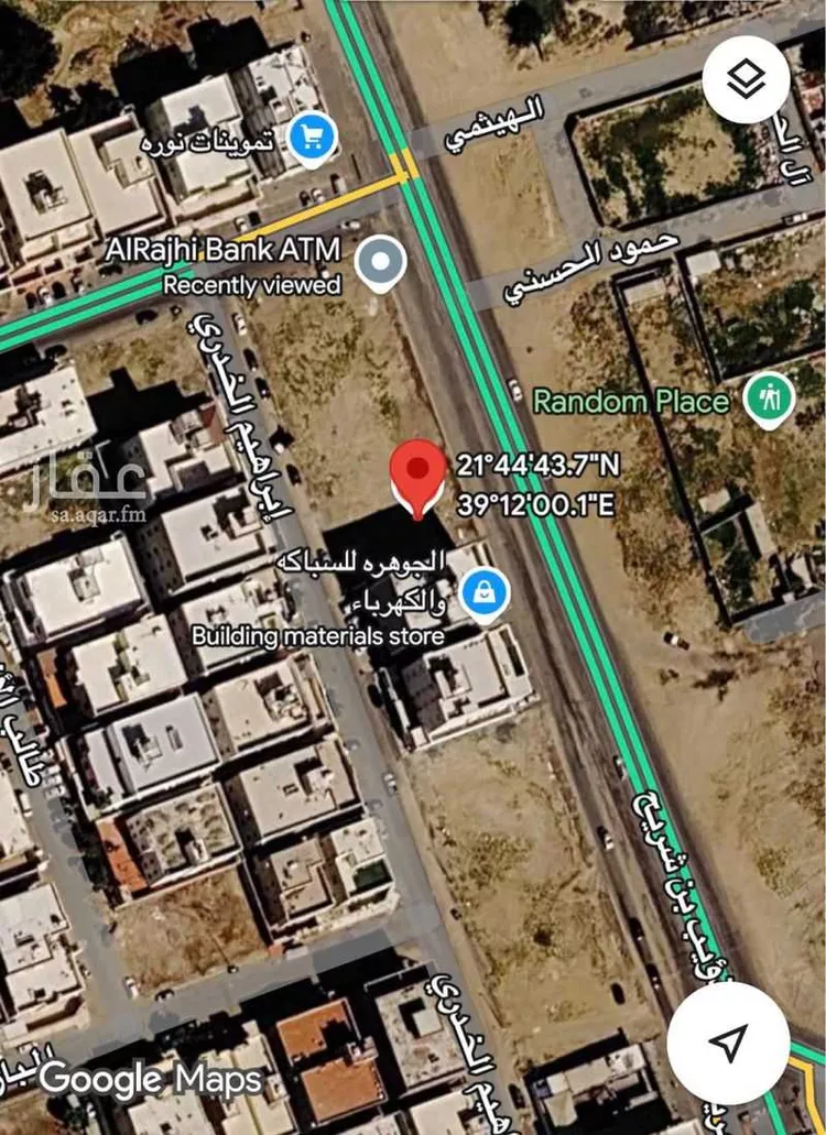 أرض للإيجار في شارع ذؤيب بن شريح, حي الحمدانية, مدينة جدة, منطقة مكة المكرمة