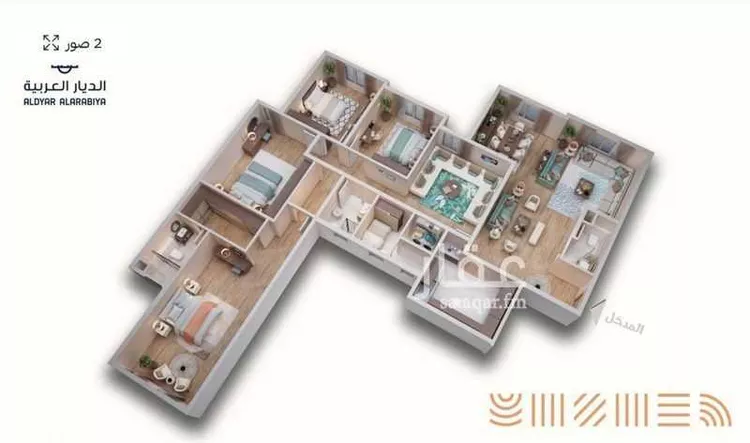 شقة للإيجار في شارع احمد ميرغني, حي الأصيل, مدينة جدة, منطقة مكة المكرمة صورة 2