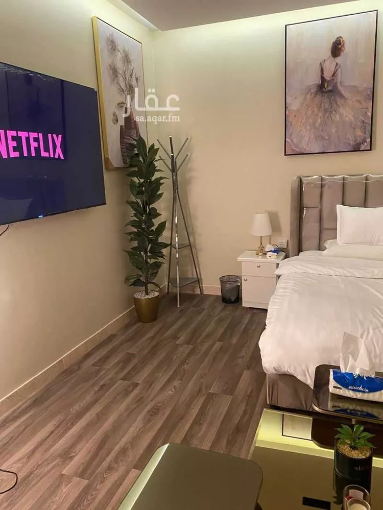 استديو مفروش للحجز في شارع خالد بن الوليد ، حي الروضة ، الرياض ، منطقة الرياض