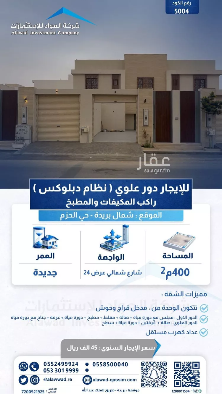 Floor for Rent in Buraydah Ar Rihab