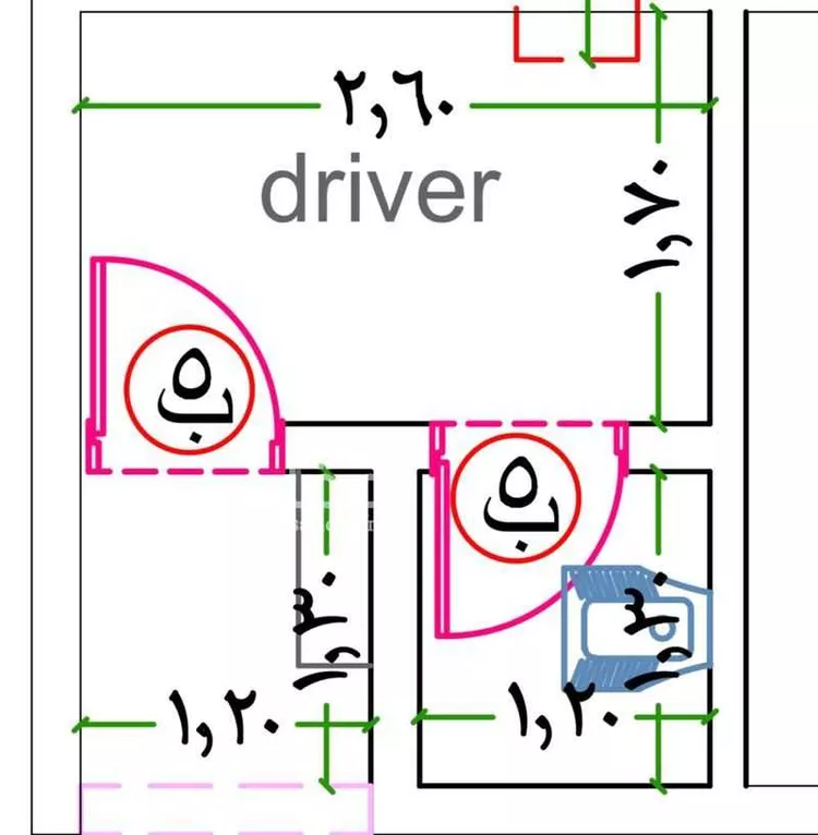 غرفة للإيجار في شارع 3264559, حي عقرباء, مدينة الجبيلة, منطقة الرياض صورة 5