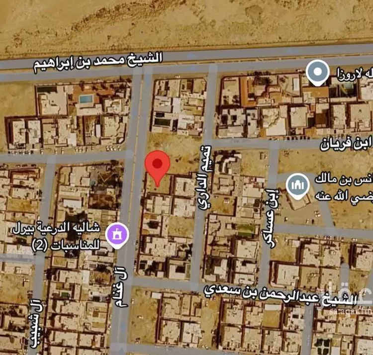 أرض للبيع في شارع عبدالرحمن ابن سعدي, حي ظهرة العودة شرق, مدينة الدرعية, منطقة الرياض