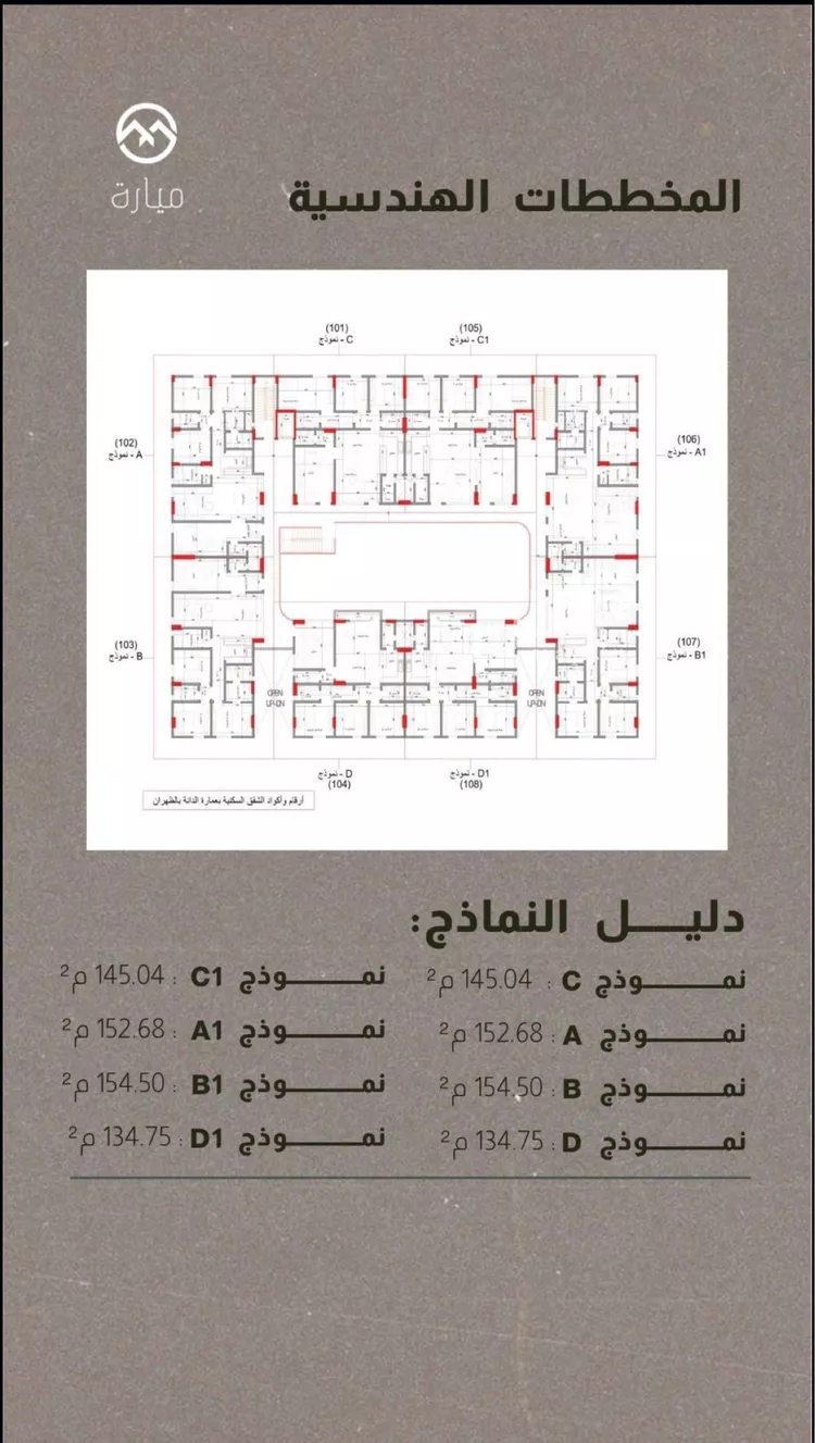 شقة للبيع في شارع طريق الظهران, حي الدانة الشمالية, مدينة الظهران, المنطقة الشرقية صورة 5