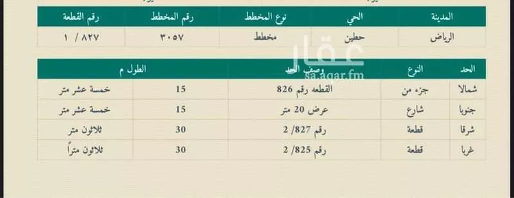 أرض للبيع في شارع رقم 53, حي الملقا, مدينة الرياض, منطقة الرياض صورة 2