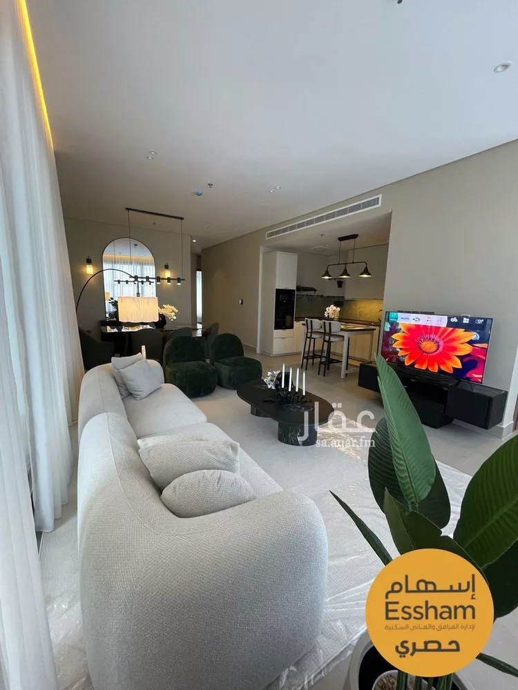 شقة للبيع في شارع الامير عبدالعزيز ابن فهد ابن عبدالعزيز, حي الحزام الذهبي, مدينة الخبر, المنطقة الشرقية صورة 2