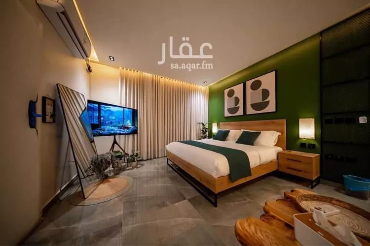 استديو مفروش للحجز في شارع السعادات ، حي الملقا ، الرياض ، منطقة الرياض 8