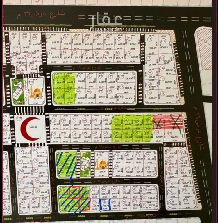 أرض للبيع في شارع لايوجد, حي حي ج11, مدينة بقعاء, منطقة حائل صورة 2