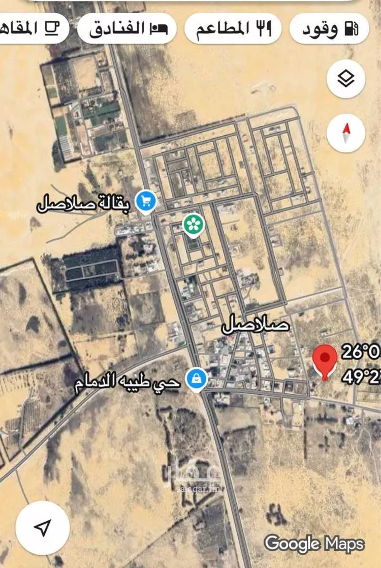 أرض للبيع في شارع 00000, حي صلاصل, مدينة بقيق, المنطقة الشرقية
