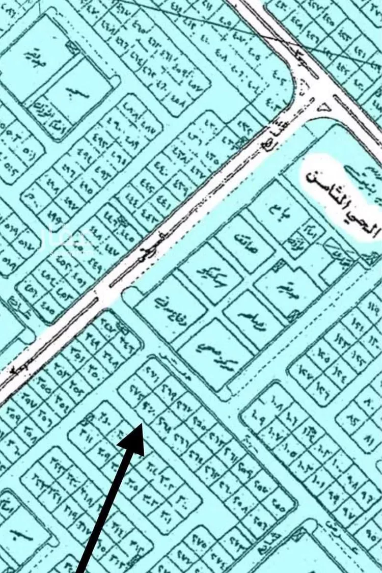 أرض للبيع في حي هجر الثامن, مدينة الاحساء, المنطقة الشرقية صورة 2