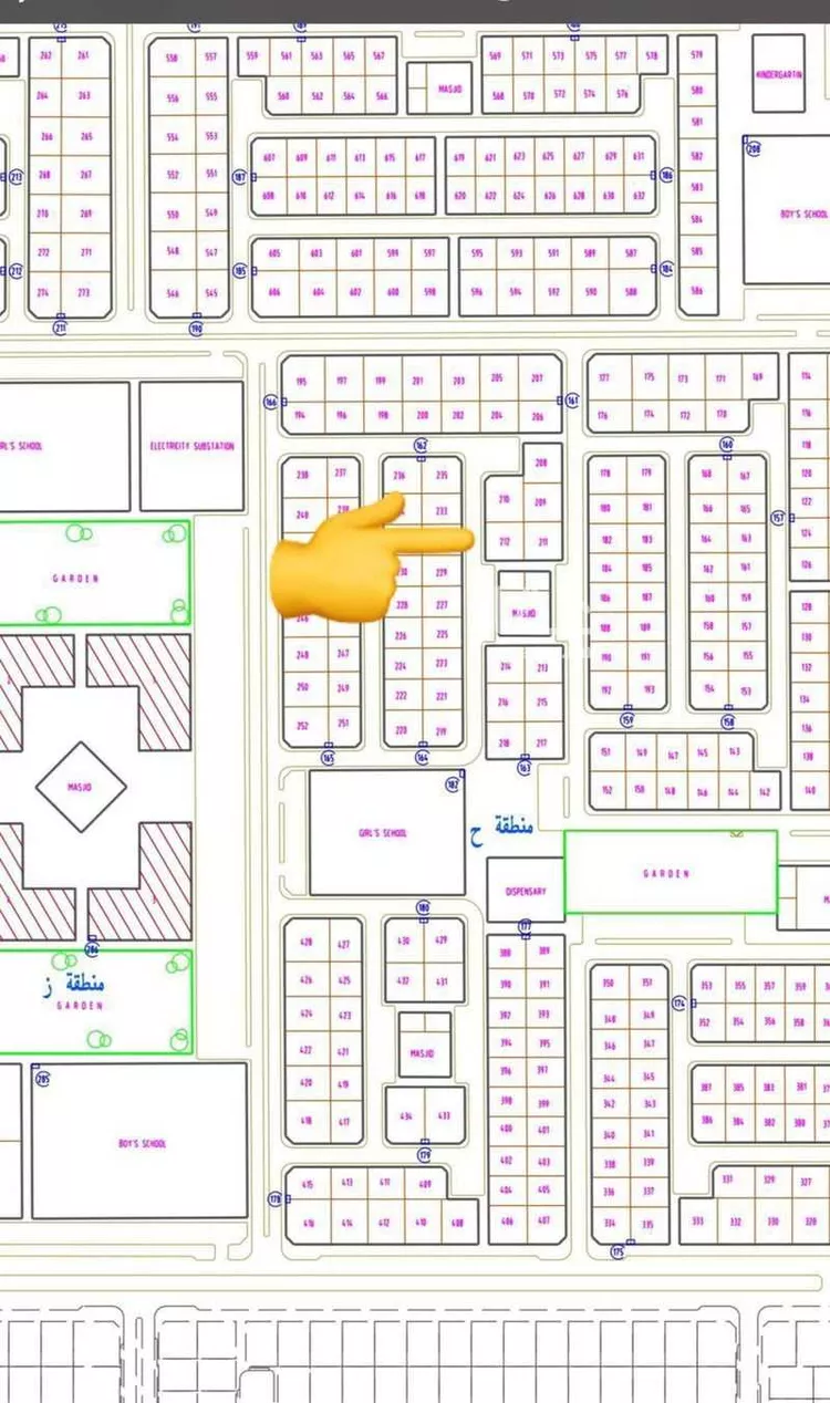 أرض للبيع في حي حي الشهداء, مدينة النعيرية, المنطقة الشرقية صورة 2