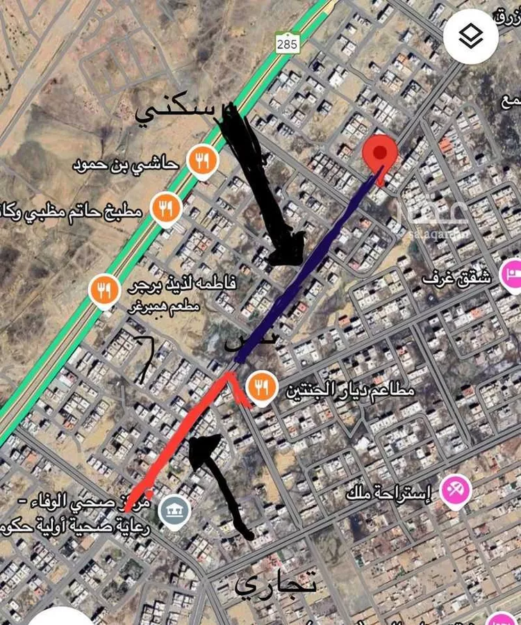 أرض للبيع في شارع الاوزعي, حي الوفاء, مدينة جدة, منطقة مكة المكرمة