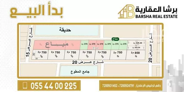 أرض للبيع في شارع أبي السرار, حي القدس, مدينة الرياض, منطقة الرياض
