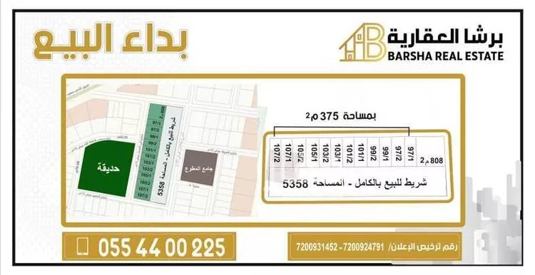 أرض للبيع في شارع أبي السرار, حي القدس, مدينة الرياض, منطقة الرياض