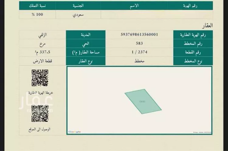 أرض للبيع في شارع سويد بن زيد, حي مرخ, مدينة الزلفي, منطقة الرياض