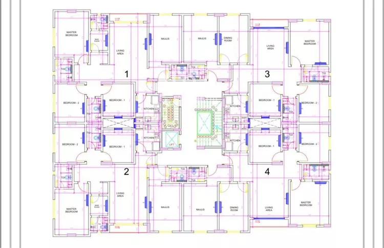 شقة للبيع في شارع النعيرية, حي الحمراء, مدينة الخبر, المنطقة الشرقية صورة 2