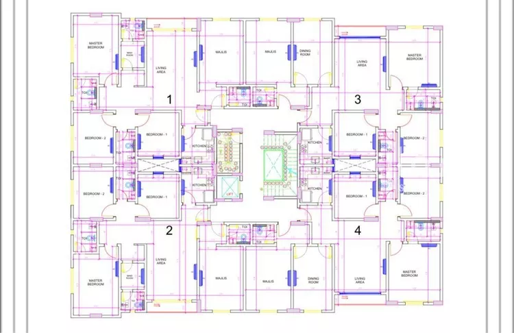 شقة للبيع في شارع النعيرية, حي الحمراء, مدينة الخبر, المنطقة الشرقية صورة 2