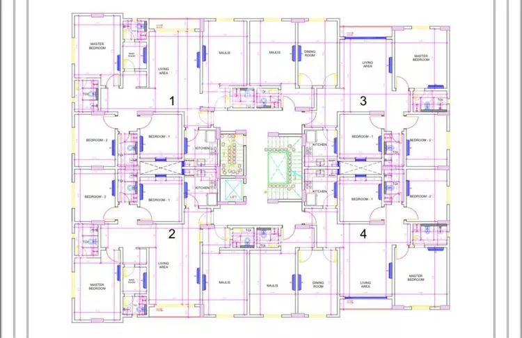 شقة للبيع في شارع النعيرية, حي الحمراء, مدينة الخبر, المنطقة الشرقية صورة 2