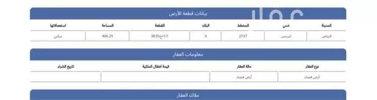 أرض للبيع في شارع علي بن الحسن الريحاني, حي النرجس, مدينة الرياض, منطقة الرياض 1 صورة