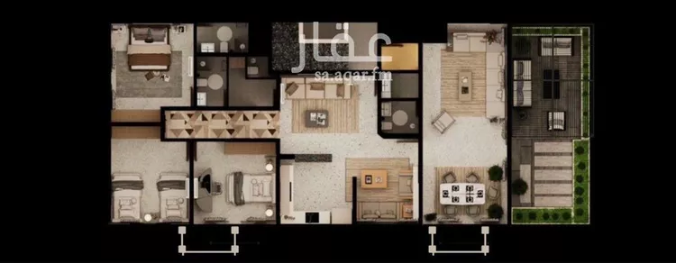 شقة للبيع في شارع سليم شحاذه, حي السلامة, مدينة جدة, منطقة مكة المكرمة صورة 5