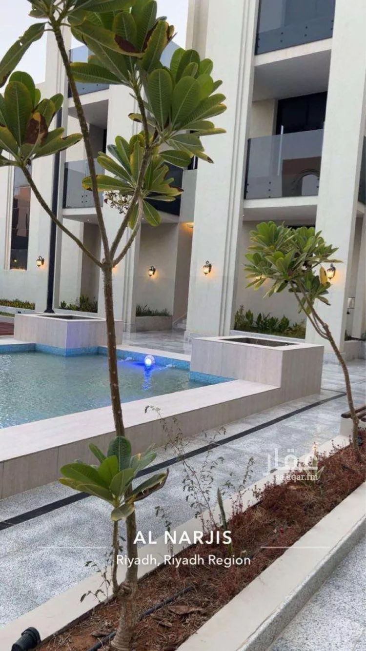 شقة للإيجار في شارع علقمة بن وائل, حي النرجس, مدينة الرياض, منطقة الرياض صورة 2