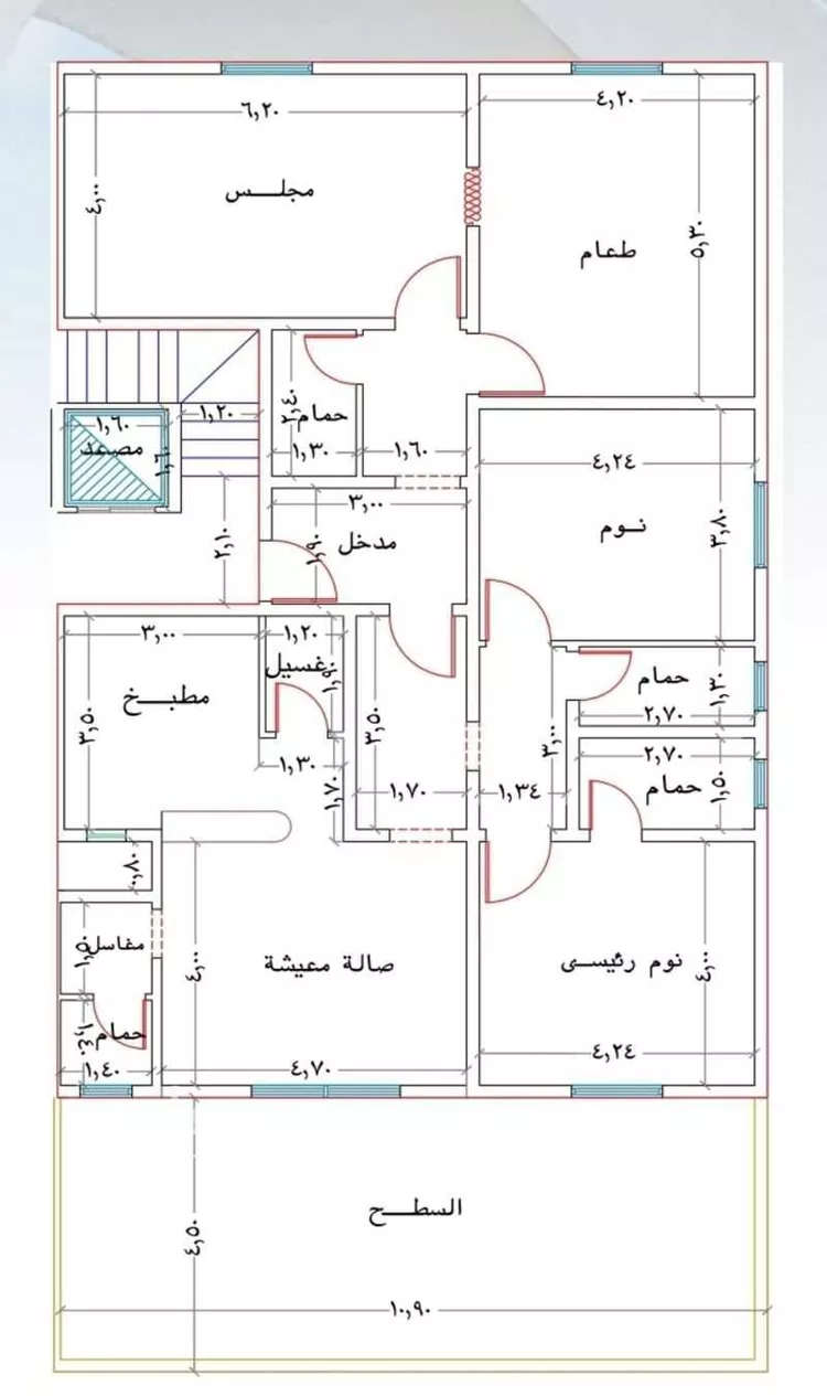 دور للبيع في شارع عبدالمجيد شبكشي, حي الروضة, مدينة جدة, منطقة مكة المكرمة صورة 2