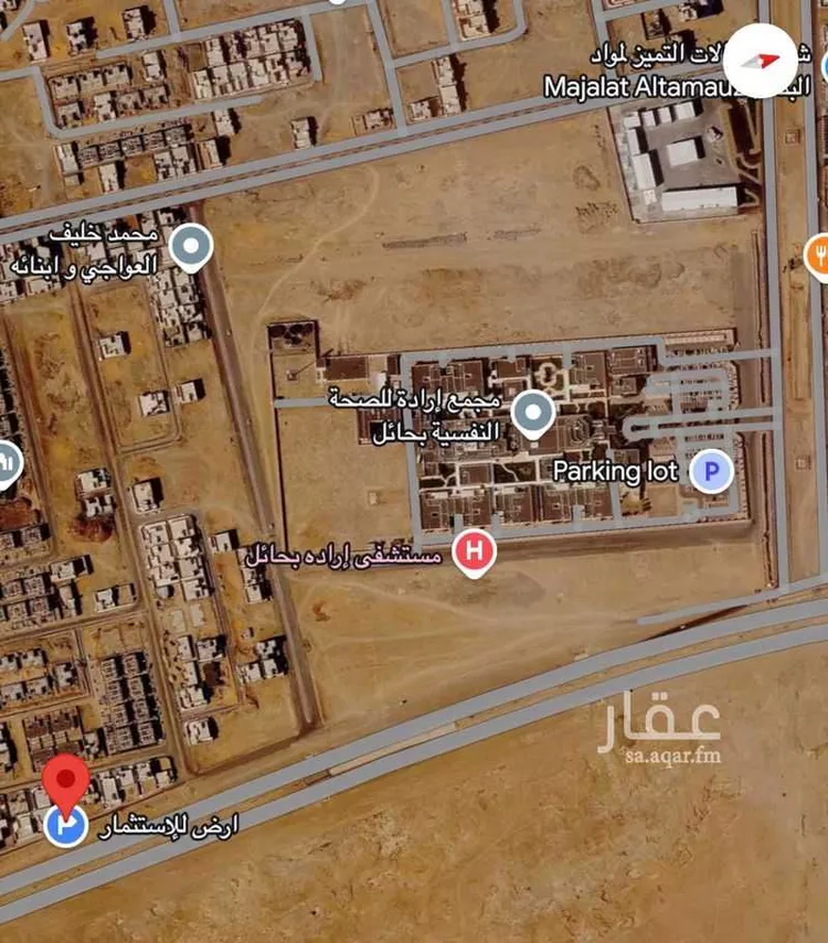 أرض للإيجار في طريق - حائل - رفحاء ، حي المدائن ، حائل ، منطقة حائل