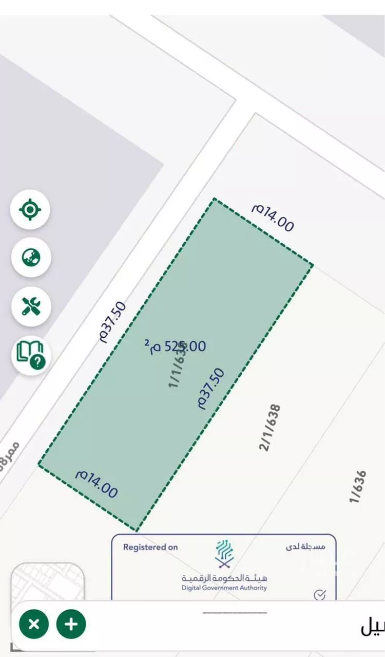 أرض للإيجار في شارع جناب الحجر, حي الخير, مدينة الرياض, منطقة الرياض صورة 2