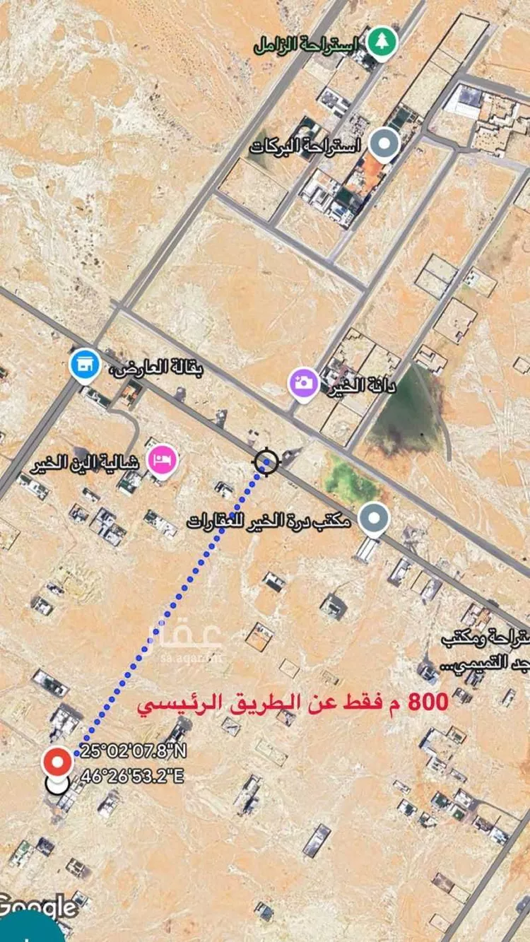 أرض للبيع في شارع 5523391, حي الخير, مدينة الرياض, منطقة الرياض صورة 3