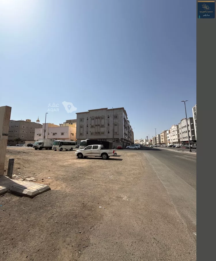 أرض للبيع في شارع يزيد بن الاسود بن سلمه, حي العريض, مدينة المدينة المنورة, منطقة المدينة المنورة صورة 3