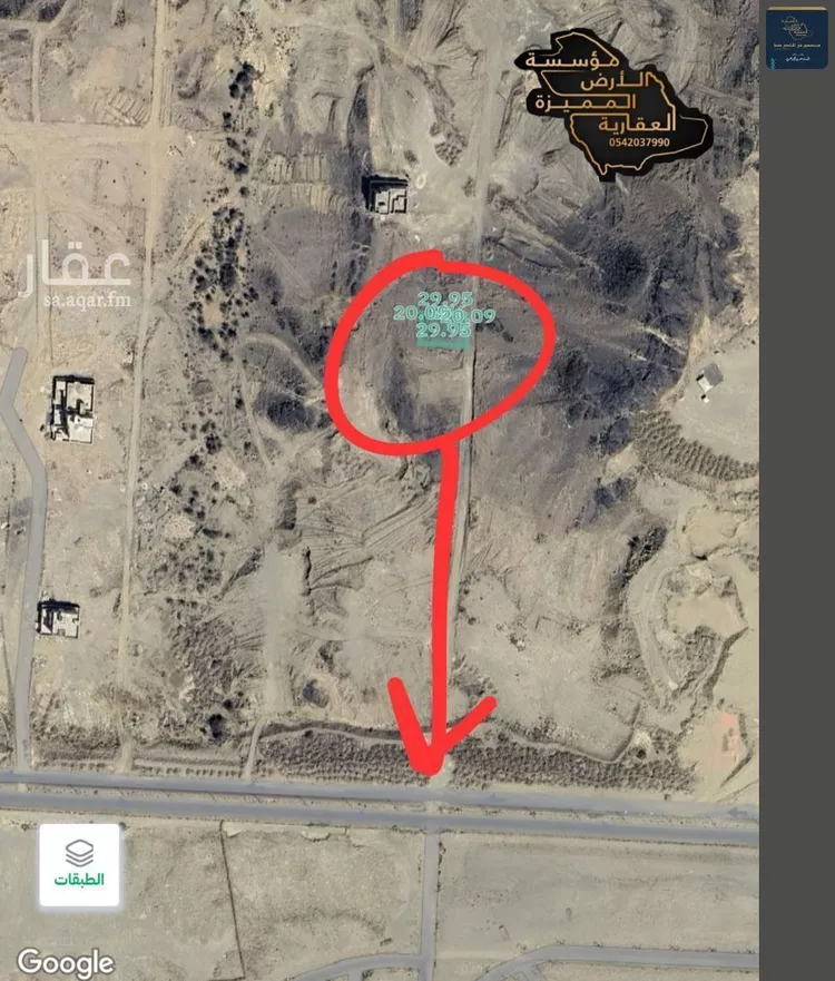 أرض للبيع في حي الأزهر, مدينة خميس مشيط, منطقة عسير صورة 3