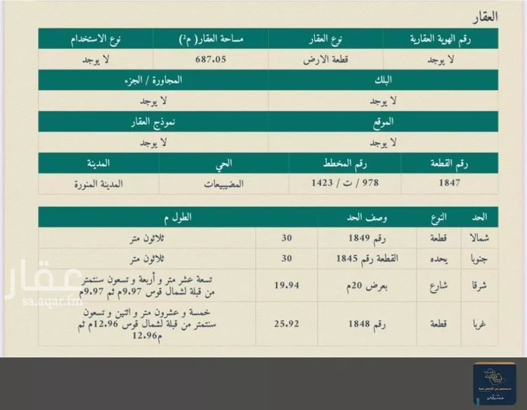 أرض للبيع في شارع عبدالرحمن المقرئ, حي الصويدرة, مدينة المدينة المنورة, منطقة المدينة المنورة 9
