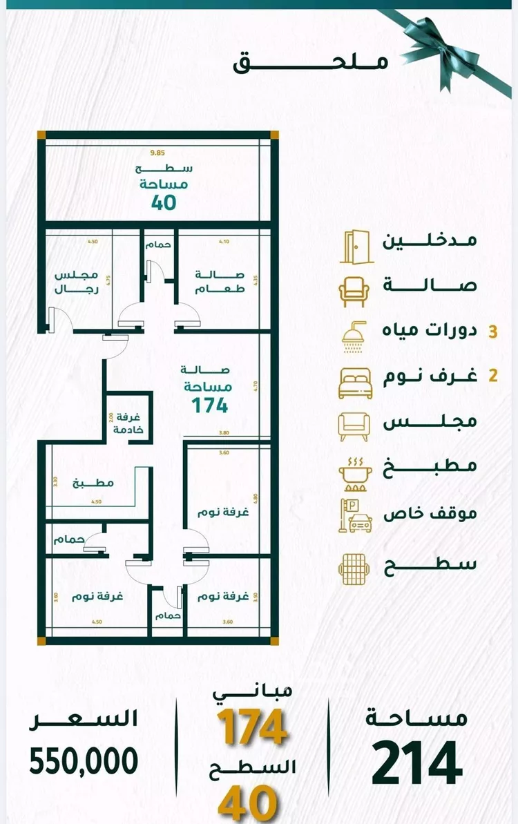 شقة للبيع في شارع بريدة, حي مريخ, مدينة جدة, منطقة مكة المكرمة