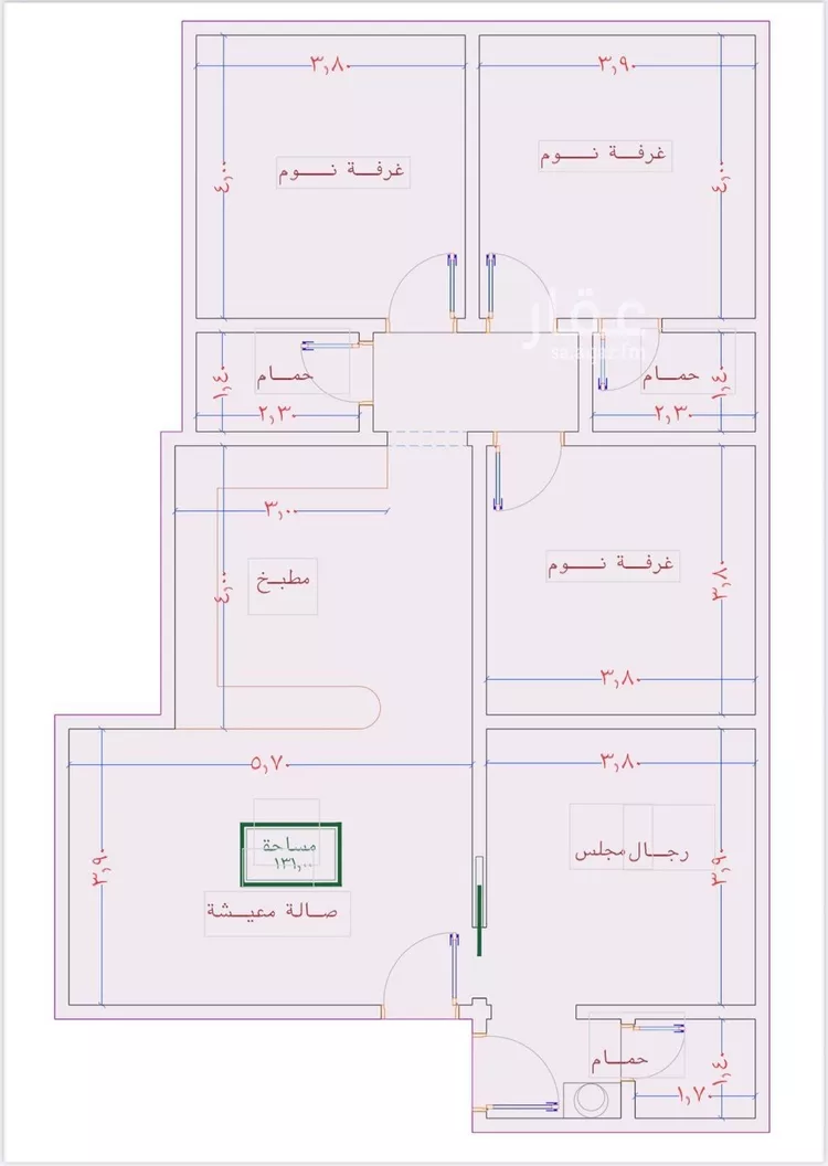 شقة للبيع في شارع الامير عبدالمجيد, حي الصواري, مدينة جدة, منطقة مكة المكرمة