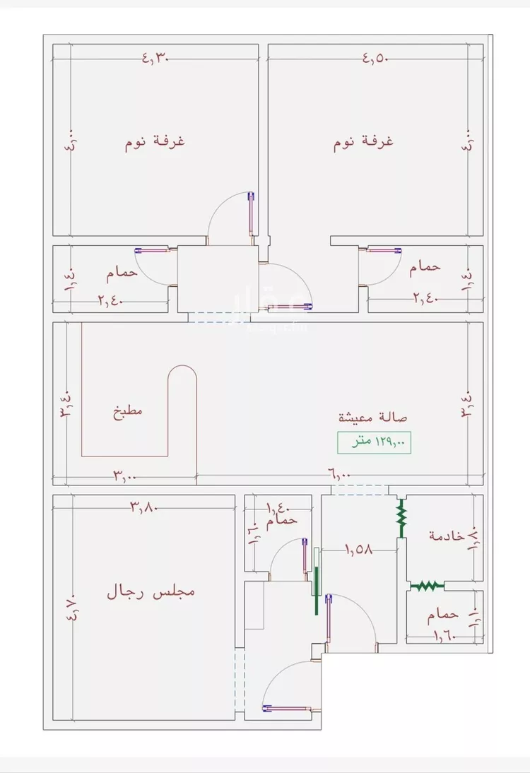 شقة للبيع في شارع عمر الخردلي, حي الجامعة, مدينة جدة, منطقة مكة المكرمة