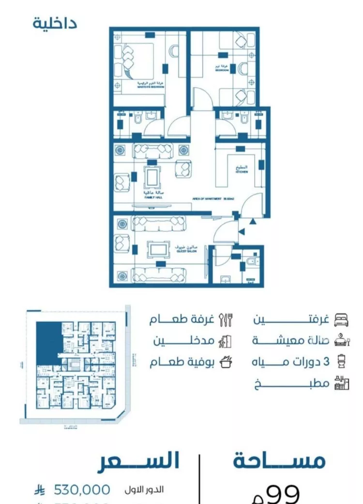 شقة للبيع في شارع الملك الصالح ايوب ابن الكامل, حي الرويس, مدينة جدة, منطقة مكة المكرمة