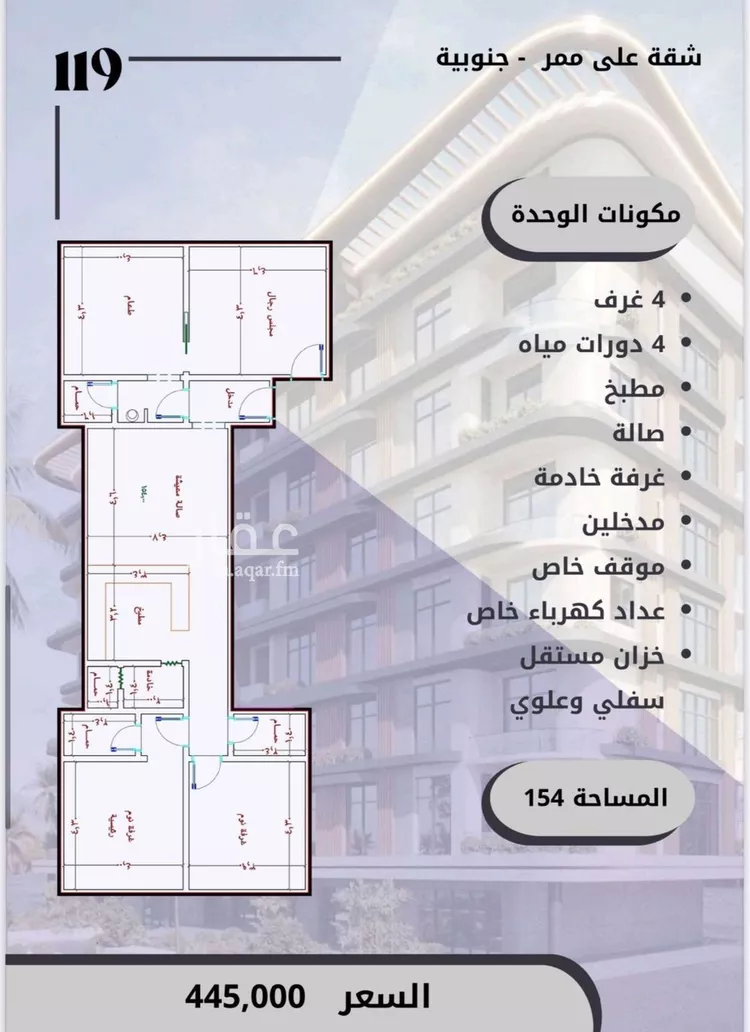 شقة للبيع في حي الواحة, مدينة جدة, منطقة مكة المكرمة
