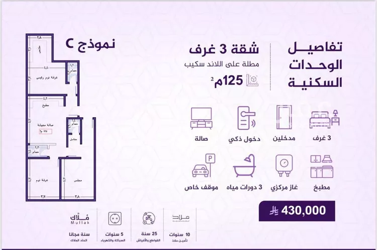 شقة للبيع في شارع احمد بن عيسى الرومي, حي الفيحاء, مدينة جدة, منطقة مكة المكرمة