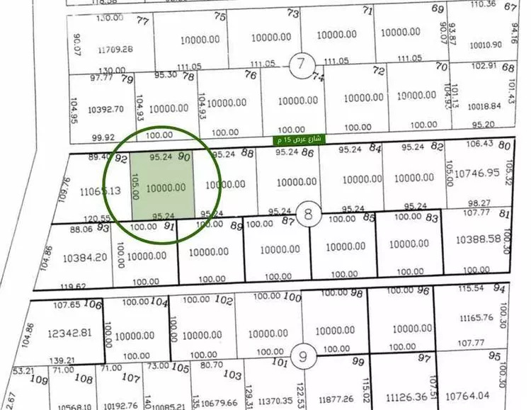 أرض للبيع في حي الخلايق (الخلايق الشرقيه والغربيه), مدينة الخلايق (الخلايق الشرقيه والغربيه), منطقة الرياض صورة 2