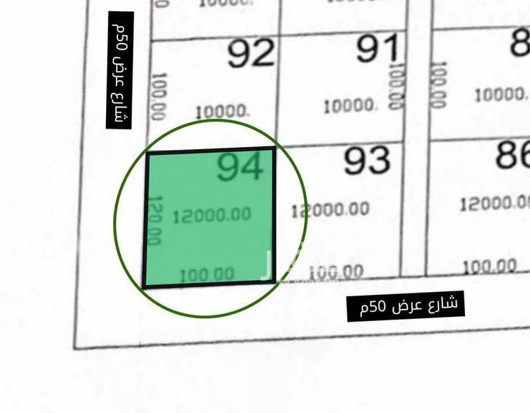 Land for Sale in Al Quwaiiyah Al Muruj صورة 2
