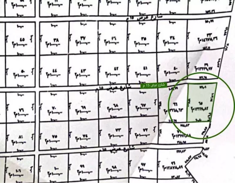 أرض للبيع في حي الجنوبية, مدينة الجنوبية, منطقة الرياض صورة 3