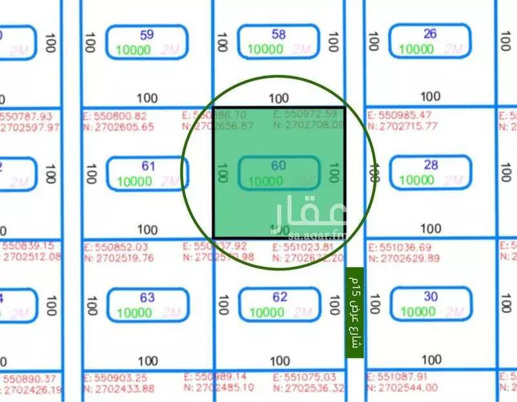 أرض للبيع في حي الكلاء ومزارعها, مدينة الكلاء ومزارعها, منطقة الرياض صورة 3