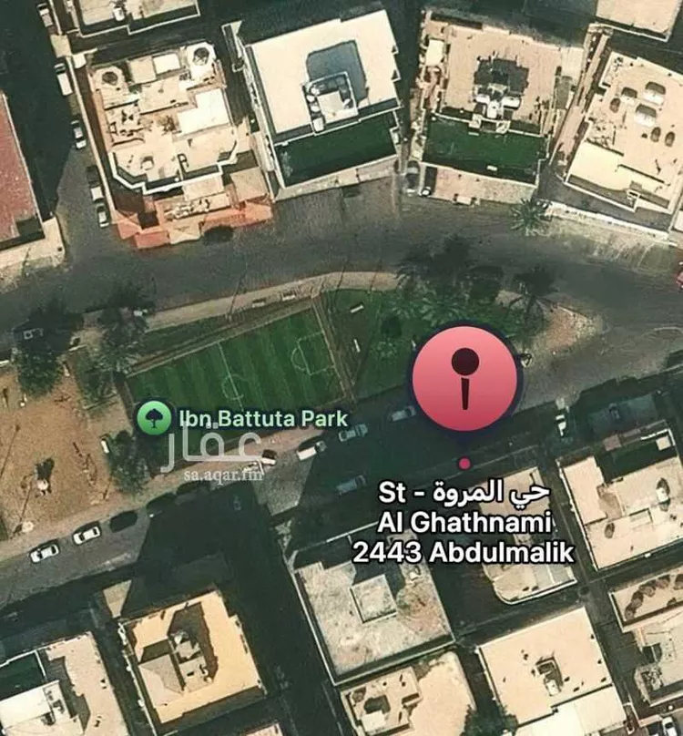 أرض للبيع في شارع عبدالملك الغثنمي, حي المروة, مدينة جدة, منطقة مكة المكرمة