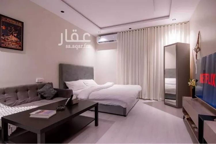 استديو مفروش للحجز في حي العقيق ، الرياض ، منطقة الرياض