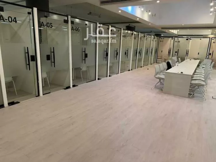 مكتب تجاري للإيجار في شارع خريص الفرعي, حي الروضة, مدينة الرياض, منطقة الرياض 1 صورة