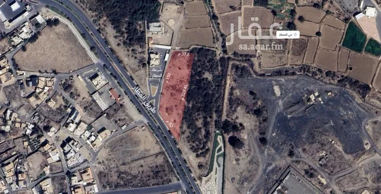 أرض للبيع في شارع المطار, حي المطار, مدينة أبها, منطقة عسير صورة 3