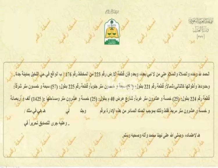 أرض للبيع في شارع عبد الله بن محمد الخليفي, حي النخيل, مدينة جدة, منطقة مكة المكرمة صورة 2